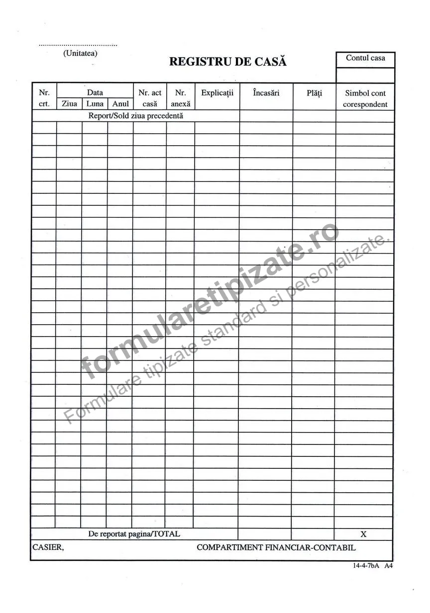 Registru de casă